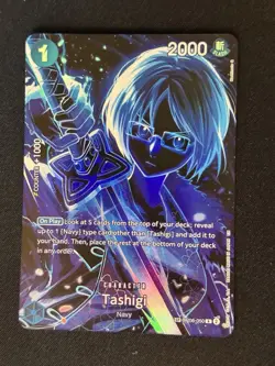 One Piece Tashigi R OP06-050 SP Alternative Art English - Image 1