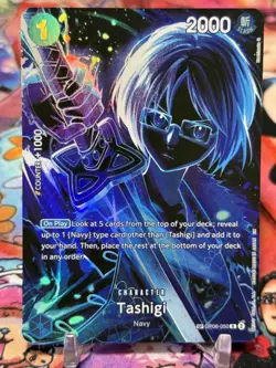 TASHIGI - One Piece TCG OP06-050 - SP Special Rare R - Legacy of the Master - Image 1