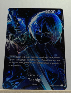 TASHIGI - One Piece TCG OP06-050 - SP Special Rare R - Legacy of the Master - Image 1