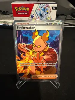 Firebreather 119/094 - Pokemon TCG Phantasmal Flames Full Art Trainer | NM/M - Image 1