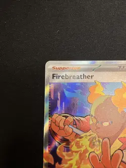 Pokemon TCG Fire breather 119/094 Full Art Trainer ME02: Phantasmal Flames - NM - Image 3