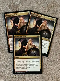 MTG - Deflecting Palm (3) - 2 NM & 1 Dmg - Khans of Tarkir - Magic the Gathering - Image 1