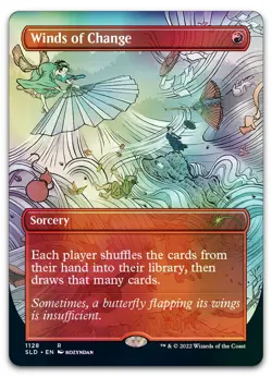 Winds of Change #1128 (Foil) (NM) Secret Lair Drop SLD Magic MTG - Image 1