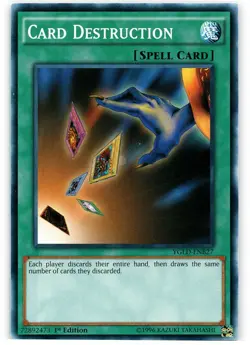 Card Destruction - YGLD-ENB27 - Common - 1st Edition Near Mint Yugi's Legendary - Image 1