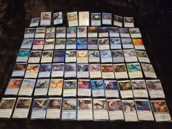 MTG LOT of 75 Creature Cards ( BIRDS ONLY ) NO DOUBLES-SOME FOILS - Image 1