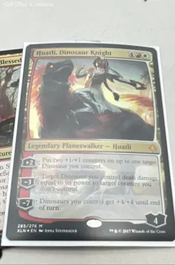 Huatli Dinosaur Knight + 500+ Card Lot Magic MTG Ixalan Bulk Collection - Image 5