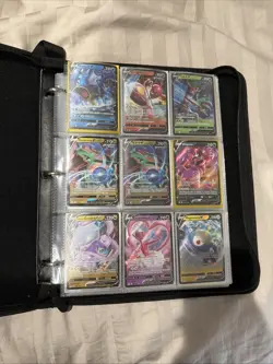 26 Page Pokemon Binder Lot Filled With Vs, Vmax, V Star, and ex cards - Image 2