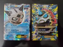 Glalie EX 34/162 M Glalie EX 156/162 Holo Pokemon TCG Card XY Breakthrough NM - Image 1