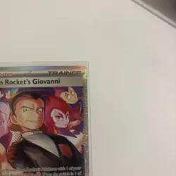 Pokemon TCG Team Rocket's Giovanni 238/182 Destined Rivals Holo SIR Card NM - Image 4