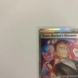 Pokemon TCG Team Rocket's Giovanni 238/182 Destined Rivals Holo SIR Card NM - Image 5