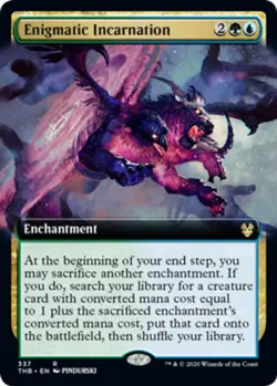 [1x] Enigmatic Incarnation - Foil - Extended Art Near Mint, English TBD: Extras - Image 1