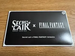 Secret Lair - Final Fantasy: Grimoire - Non-Foil English Edition (Sealed) MTG - Image 1