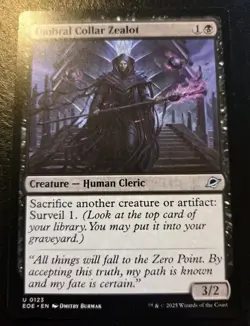 Umbral Collar Zealot 0123 Uncommon Edge Of Eternities Magic: The Gathering - Image 1
