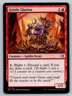 Gristle Glutton C 0144 Lorwyn Eclipsed Regular - Image 1