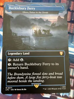 Bucklebury Ferry - Oboro, Palace in the Clouds Commander: LOTR NM-M Unplayed 371 - Image 1