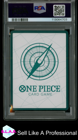 YAMATO GOLD DON!! ONE PIECE DON!! CARD 2024 PRB01 FOIL GOLD DON!! ENG PSA 10 - Image 2