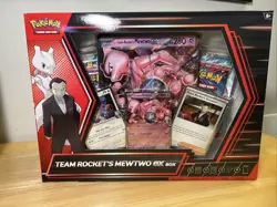 Pokemon TCG Team Rocket's Mewtwo ex Box Sealed New - Image 1