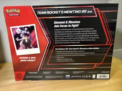 Pokemon TCG Team Rocket's Mewtwo ex Box Sealed New - Image 2