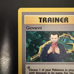 Pokemon Vintage Non-Holo Rare Giovanni 104/132 Gym Challenge 2000 WotC - Image 2