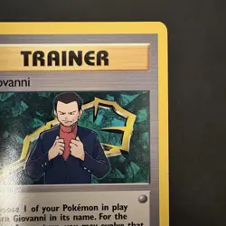 Pokemon Vintage Non-Holo Rare Giovanni 104/132 Gym Challenge 2000 WotC - Image 3