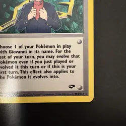 Pokemon Vintage Non-Holo Rare Giovanni 104/132 Gym Challenge 2000 WotC - Image 4