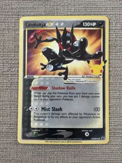 Pokemon TCG: Greninja Gold Star - SWSH144 - Sword & Shield Promo - LP/NM - Image 1