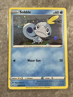 Sobble - (Cosmos Holo) 054/202 Pokemon TCG Blister Exclusives Holo (Near Mint) - Image 1