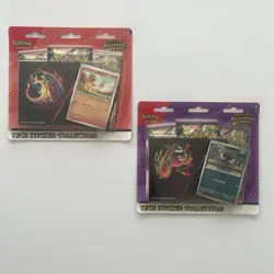 Pokemon Ascended Heroes Tech Sticker Collection Set of 2 in hand New SEALED - Image 1