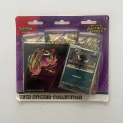 Pokemon Ascended Heroes Tech Sticker Collection Set of 2 in hand New SEALED - Image 3