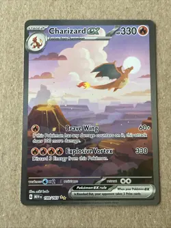 Pokemon Charizard ex 199/165 Scarlet & Violet 151 Special Illustration Rare NM - Image 2