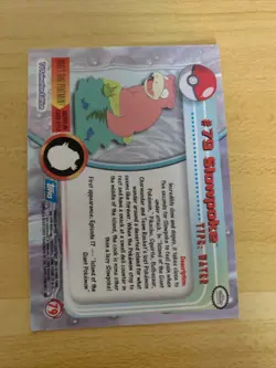 Slowpoke - Pokemon Topps #79 - Non Holo NM Vintage Shippes Fast! - Image 3