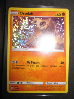 POKEMON PROMO (◕‿◕✿) OSSELAIT HOLO FOIL 30/40 NEUVE FRENCH MINT MC DO 2019 - Image 1