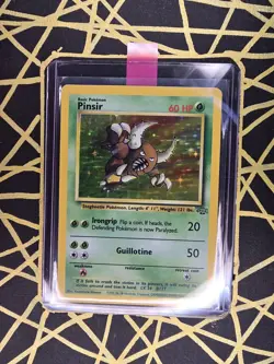 🔥 Pinsir 9/64 🔥 Original Holo Rare Jungle Set Pokemon Card WOTC TCG 1999 - Image 2