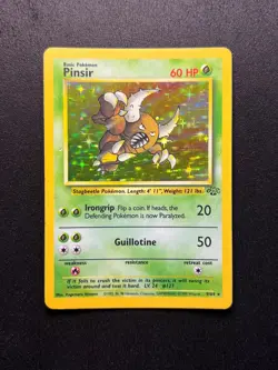 Pinsir 9/64 Jungle set Holo Rare Vintage 1999 WOTC Pokemon Card - Image 1