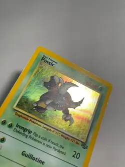 Pokemon Jungle - Pinsir 9/64 MP WoTC HOLO Card Base Set / Fossil/1999/Rare - Image 2