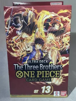 ONE PIECE ENG TCG: (ST-13) THE THREE BROTHERS Starter Deck 13 FACTORY SEALED - Image 1