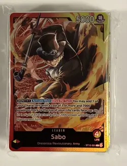 One Piece The Three Brothers Deck ST13 TCG Card Game Deck ONLY Never Opened - Image 1