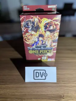 One Piece TCG The Three Brothers Ultra Deck ST-13 - Sealed New - Image 1