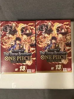 The Three Brothers Ultra Deck ST13 One Piece TCG Sealed - Image 1