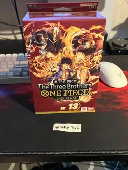 One Piece Ultra Deck: The Three Brothers (ST-13) English SEALED - Image 1