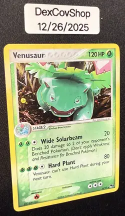 Venusaur 6/17 Pop Series 2 Holo Pokemon TCG Card - Image 2