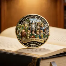 The Lord of the Rings - One Ring 25th Anniversary Commemorative Coin (2001-2026) - Image 5