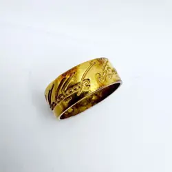 Lord of the Rings "The One Ring" Sterling Silver 925 Ring - Image 2