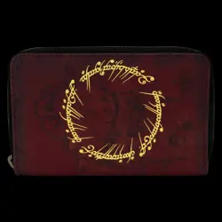Loungefly The Lord of the Rings The One Ring Glow Zip Around Wallet - Image 3