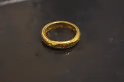 200 Grams HEAVY Gold Plated LORD OF THE RINGS THE ONE RING FOR GOLD RECOVERY - Image 3