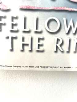 Lord Of the rings the fellowship of the rings + The One Ring movie posters 2001 - Image 4