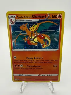 Special Delivery Charizard SWSH075 HOLO Pokemon Center Promo Card Pokemon TCG - Image 1
