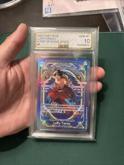 One Piece Luffy-Tarou OP11-SP Alternative Art ST18-005 a Fist of Divine Speed - Image 1