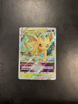 Pokemon TCG Leafeon VSTAR Crown Zenith 014/159 Ultra Rare Holo NM - Image 1
