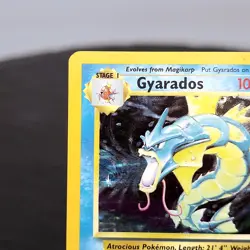 Gyarados Holo Rare 6/102 Base Set Pokemon Card 1999 WOTC Unlimited LP ⭐ - Image 3